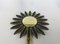 Sunflower Wall Lights in Brass, 1950s, Set of 2, Image 11