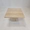 Italian Coffee or Side Table in Travertine, 1980s, Image 12