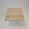 Italian Coffee or Side Table in Travertine, 1980s, Image 8