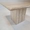 Italian Coffee or Side Table in Travertine, 1980s, Image 15