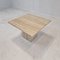 Italian Coffee or Side Table in Travertine, 1980s 5