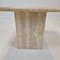 Italian Coffee or Side Table in Travertine, 1980s, Image 14