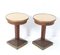 Art Deco Beech Pub or Side Tables, 1930s, Set of 2 1