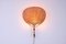 Large Uchiwa Wall Lamp by Ingo Maurer for M Design, 1970s, Image 12