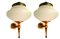 Wall Lamps by Guglielmo Ulrich for Filc Milano, 1955, Set of 2 1