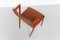 Moderner dänischer Vintage Modell 42 Stuhl aus Teak von Kai Kristiansen für Schou Andersen, 1960er 11