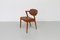 Vintage Danish Modern Teak Model 42 Chair by Kai Kristiansen for Schou Andersen, 1960s 3