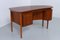 Vintage Danish Teak Kidney Desk, 1950s 1