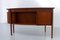 Vintage Danish Teak Kidney Desk, 1950s 11