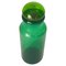 Vintage Green Glass Bottle in Glass, Italy, 1970s 2