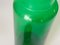Vintage Green Glass Bottle in Glass, Italy, 1970s 4