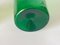 Vintage Green Glass Bottle in Glass, Italy, 1970s, Image 3
