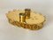 Candelabro de oro de latón atribuido a Josef Frank, años 40, Imagen 13