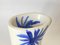 Porcelain Pitcher with Blue Stars Decor Pattern, France, 1960s 6