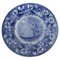 Late 19th Century Faience Plates with Wedding Scene, Bordeaux, France 1