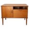 Mid-Century French Teak Hi Fi Cabinet, 1950s, Image 1