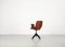 Medea Teak Plywood Swivel Office Chair from Vittorio Nobili, 1950s, Image 6