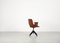 Medea Teak Plywood Swivel Office Chair from Vittorio Nobili, 1950s, Image 4
