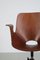 Medea Teak Plywood Swivel Office Chair from Vittorio Nobili, 1950s, Image 11