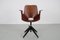 Medea Teak Plywood Swivel Office Chair from Vittorio Nobili, 1950s 10