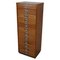 Small Dutch Beech Apothecary Cabinet, 1950s, Image 1