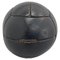 Schwarzer Vintage Leder Medizinball, 1930er 1