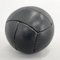 Medecine Ball Vintage en Cuir Noir, 1930s 3