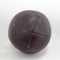 Vintage Mahogany Leather Medicine Ball, 1930s, Image 2