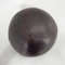 Vintage Mahogany Leather Medicine Ball, 1930s 7