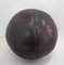 Vintage Mahogany Leather Medicine Ball, 1930s 5