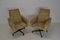 Mid-Century Swivel Armchairs with Wheels, 1970s, Set of 2, Image 2