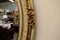 Large French Rococo Style Oval Gilt Wall Mirror, 1950 8