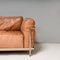 Leather LC3 Grand Confort Three Seat Sofa by Le Corbusier for Cassina, 2010s 8