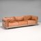 Leather LC3 Grand Confort Three Seat Sofa by Le Corbusier for Cassina, 2010s 3