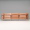 Leather LC3 Grand Confort Three Seat Sofa by Le Corbusier for Cassina, 2010s 4
