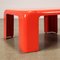 Quattro Gatti Table by Mario Bellini for C&B Italia, 1960s, Set of 4 6