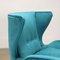 Vintage Lounge Chair in Blue 4