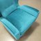 Vintage Lounge Chair in Blue 8