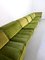 Vintage Green Vibes Modular Sofa from Chateau Dax, 1980s, Set of 7 3