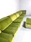 Vintage Green Vibes Modular Sofa from Chateau Dax, 1980s, Set of 7 2