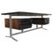 Large Executive Desk in Rosewood & Lacquered Wood from Gianni Moscatelli, 1970s 1
