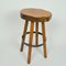 Bar Stools in Burr Wood, 1970s, Set of 2, Image 19