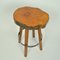 Bar Stools in Burr Wood, 1970s, Set of 2, Image 18