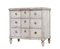 19th Century Swedish Painted Breakfront Chest of Drawers 1