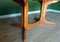 Mid-Century Danish Oval Extendable Table in Teak 3