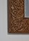Art Nouveau Danish Hand Carved Wall Mirror in Mahogany with Floral Motif, 1930s 6
