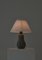 Lampe de Bureau en Grès de Arne Bang, Danemark, 1930s 8