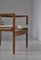 Modern Danish Safari Chairs in Oak & Light Canvas attributed to Ole Wanscher, 1960s, Set of 2 13