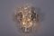 Lampade da parete brutaliste in cristallo, anni '70, set di 2, Immagine 5
