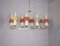 Large Italian Chandelier with 8 Lights, 1960s 9